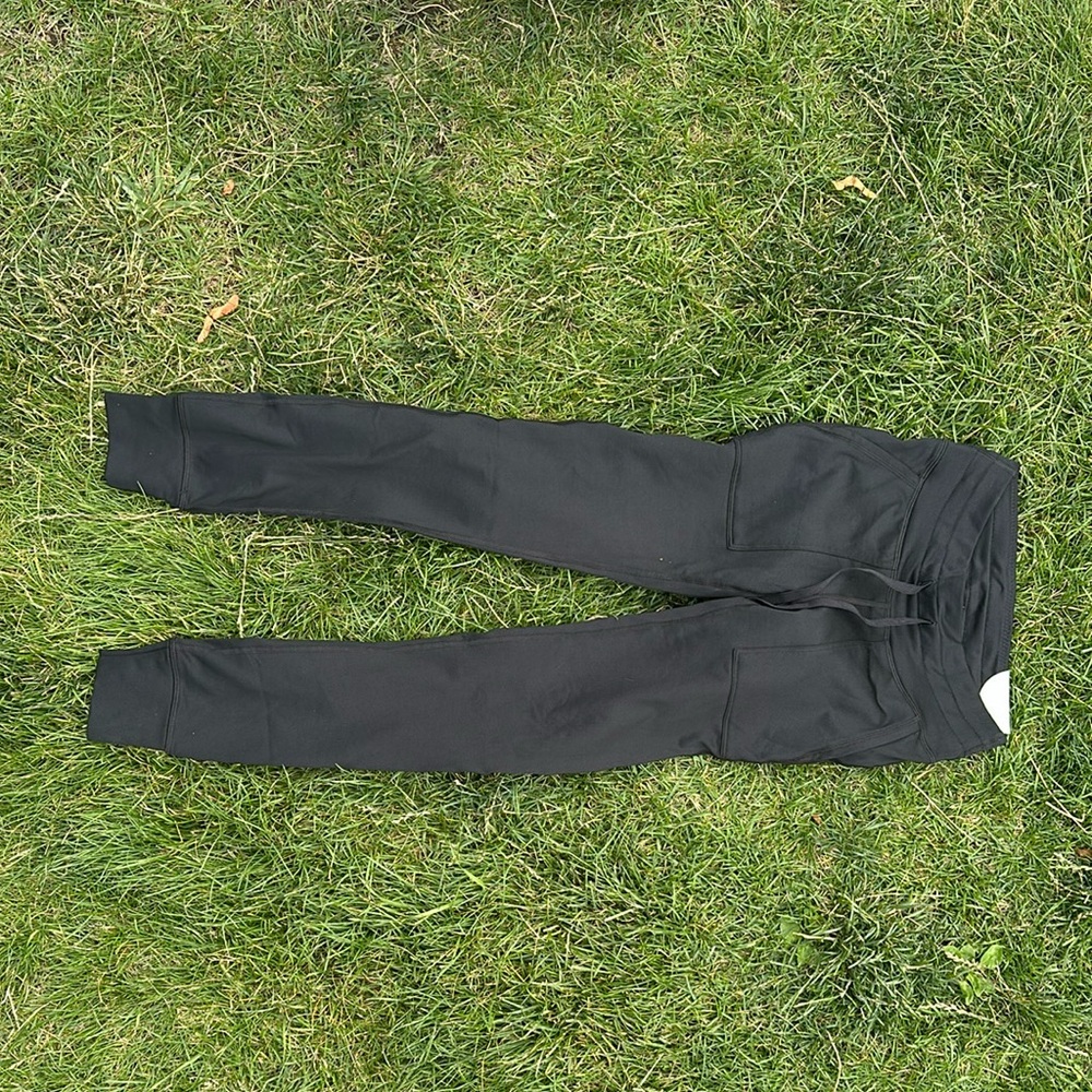 Aerie Black Warmup Leggings